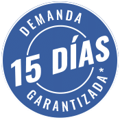 Sello de garantía: 15 días presentación de la demanda.